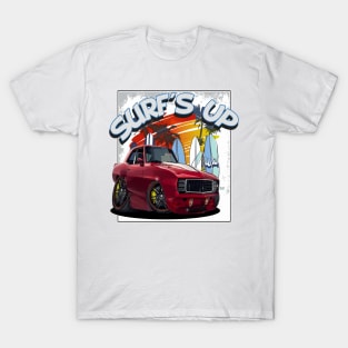 Surfs Up - 1969 Chevy Camaro T-Shirt